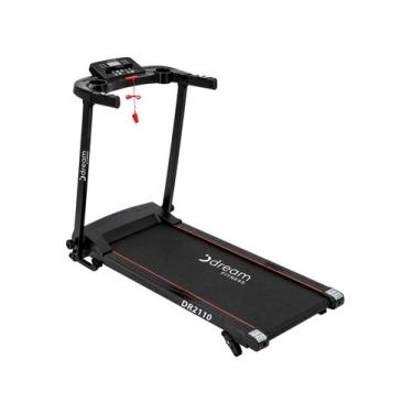 Imagem de Esteira Ergométrica Elétrica Dream Fitness DR 2110i Vel. Máxima 14km/h