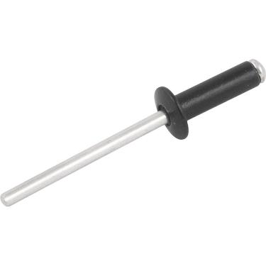 Imagem de Rebite de Repuxo 2838140122 Fixacoes em Geral Corpo em Aluminio Acabamento Pintado Preto Pacote com 100 Pecas