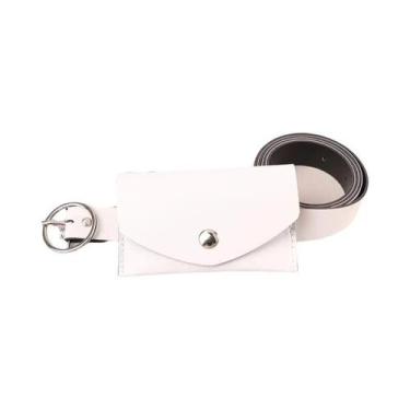 Imagem de Cinto Ajustável De PU De 100CM Com Fivela De Metal, Bolsa Para Carteir