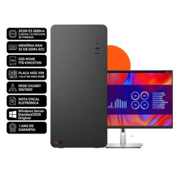 Imagem de Servidor Xeon E5 2680 V4 14 Núcleos, 32gb Ram, 1TB SSD Nvme, | Windows Server Standard 2025 |