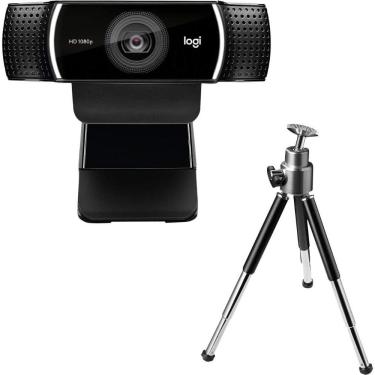 Imagem de Webcam Logitech C922 Pro Stream 1080 com Transmissão em 1080p e 720p 60fps e Microfones Omnidirecionais e Ideal