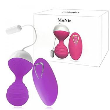 Imagem de Monie - Cápsula Vibratória Recarregável Em Silicone Com 10 Modos De Vibrações E Controle Remoto Sem Fio 8 X 3,6 Cm Roxo REF:MCC1015