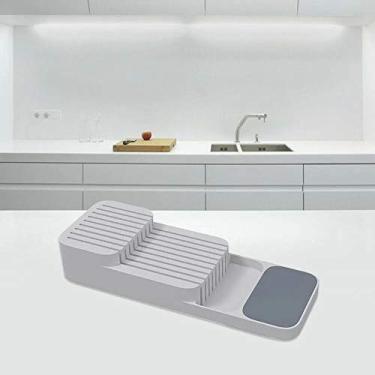 Imagem de Gaveta Faqueiro porta Faca Separação Organizador Caixa Cozinha Sebo Talheres