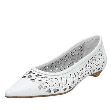 Imagem de Chinese Laundry Sapatilha feminina Mash com recortes, Branco, 6.5 M