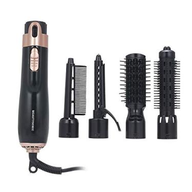 Imagem de yeacher Secador de cabelo 4 em 1 modelador e volumizador modelador de cabelo alisador escova secador de cabelo rotativo pente secador