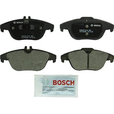 Imagem de BOSCH BC1341 QuietCast Conjunto de pastilhas de freio a disco de cerâmica premium - Compatível com Mercedes-Benz C230, C250, C300, C350, E350, E400, E550, GLK250, GLK300, GLK350; TRASEIRA