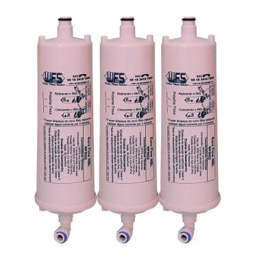 Imagem de Kit 3 Filtro Refil para Purificador de Água Europa - Noblesse - Da Vinci - Cta