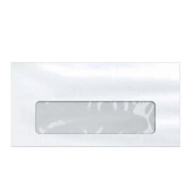 Imagem de Envelope Branco Com Janela Cof048 114X229Mm Caixa Com 1000