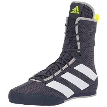 Imagem de adidas Unissex adulto Box Hog 3, Azul marinho/branco/cinza, 13 Women/12 Men