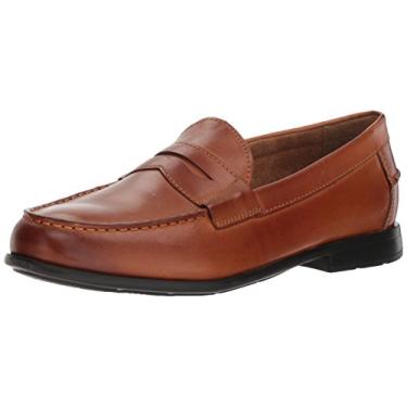 Imagem de Nunn Bush Drexel Mocassim masculino com tecnologia Kore Comfort, Cognac, 8 Wide