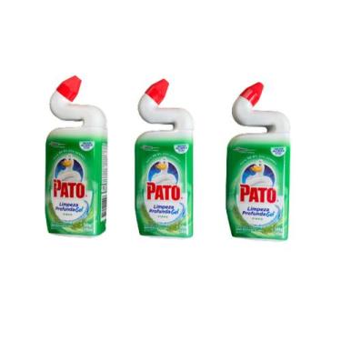 Imagem de Pato Desinfetante Gel Pinho -Kit C/3 Unids De 500 Ml Cada - Johnson