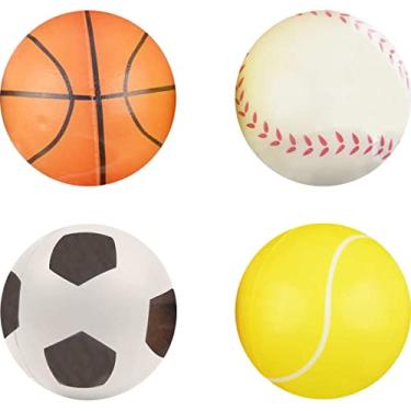 Imagem de Bola Infantil, Art Brink, Macia, Esportes, 6,3 cm, Unidade, Sortidas