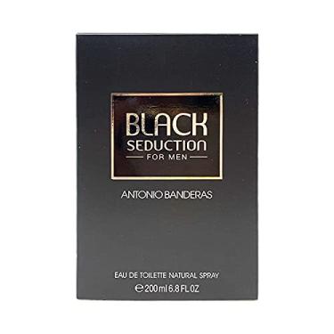 Imagem de Seduction In Black de Antonio Banderas Eau De Toilette Spray 200 ml (masculino)