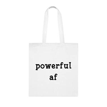 Imagem de Bolsa poderosa Af, poderosa bolsa de ombro Af, poderosa bolsa de ombro Af, poderosa sacos reutilizáveis Af, ideia de presente de cesta de Natal de aniversário, presente para ela, presente