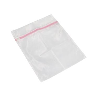 Imagem de Saco Para Lavar Roupas Delicadas Com Zíper 30x40 Cm
