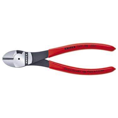 Imagem de KNIPEX - 74 01 180 ferramentas - Cortadores diagonais de alta alavancagem (7401180), 18 cm