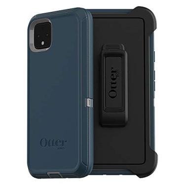 Imagem de OtterBox Capa Defender Series sem tela para Google Pixel 4 XL - Gone Fishin (clima úmido/azul majólica)