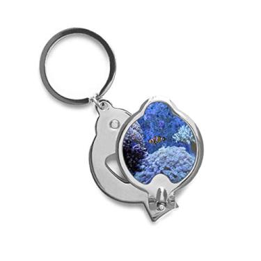 Imagem de Cortador de unhas Ocean Coral Science Clownfish Nature Picture Finger Nail Tesoura Cortador de aço inoxidável