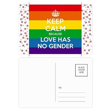 Imagem de Rainbow Gay Lésbica LGBT Natal Flor Celebração Cartão postal Bênção