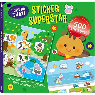 Imagem de I Can Do That! Sticker Superstar: An At-Home Play-To-Learn Sticker Workbook with 500 Stickers! (I Can Do That! Sticker Book #2)