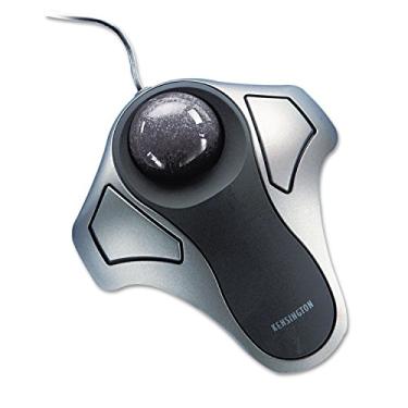 Imagem de GBC - Mouse Trackball Óptico Orbit, dois botões, preto/prata