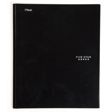 Imagem de Five Star Pastas de bolso - Portfólio com fixadores de garras, 29 x 24 x 0,6 cm, preto (72363)