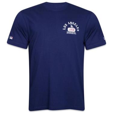 Imagem de Camiseta New Era Regular Mlb Los Angeles Dodgers Core Manga Curta Azul
