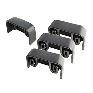 Imagem de ＫＬＫＣＭＳ 4 peças, modificação do interior deslizante do traseiro, acessórios para plugues de plástico anti- do veículo, para Tesla