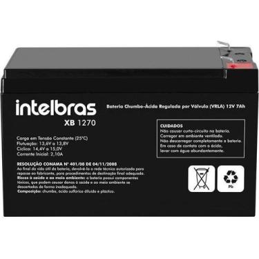 Imagem de Bateria Selada Intelbras Xb 1270 Nobreak Alarme Cerca 12V-7A