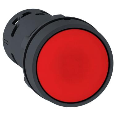 Imagem de Botão Comando 22mm 1na+1nf Vermelho – Schneider