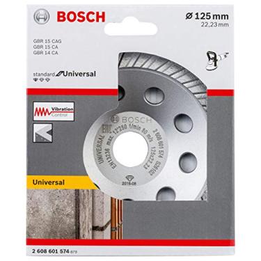 Imagem de Bosch Prato Diamantado Turbo Standard For Universal Multimaterial 125 X 22 23 X 5 Mm Com