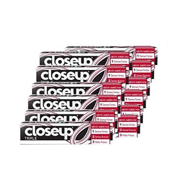 Imagem de Kit Creme Dental c Triple Menta Americana 70g - 12 Unidades