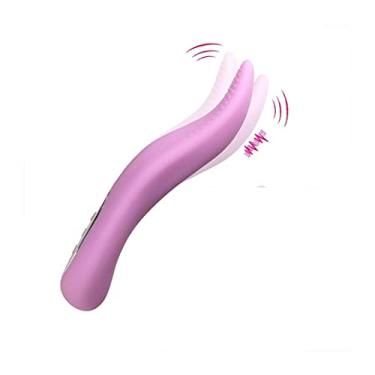 Imagem de Vibrador 12 Velocidades Língua Clitóris Estimulador Lambendo Ponto G Feminino Zatla Shop (Lilás)