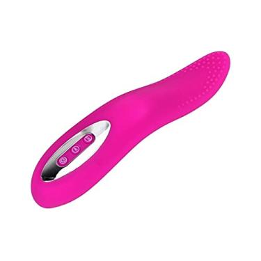 Imagem de Vibrador 12 Velocidades Língua Clitóris Estimulador Lambendo Ponto G Feminino Zatla Shop (Rosa)