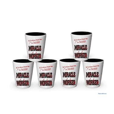 Imagem de Copo de shot I'm Truck Driver - Not a Miracle Worker - Presentes de motorista de caminhão (6)