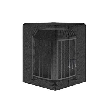 Imagem de KiKiYe Capa de Ar Condicionado Central Capa para Mini Geladeira para Proteção Externa - Resistente à Água e Clima, Material Leve para Unidades Externas