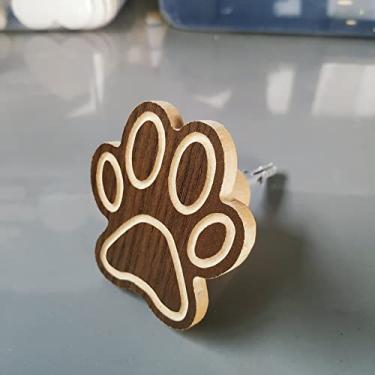 Imagem de 1 Gancho pendurador de parede patinha Pet