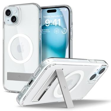 Imagem de Capa Spigen para iPhone 15, Ultra Hybrid S MagFit projetada para Apple iPhone 15 - cristalina