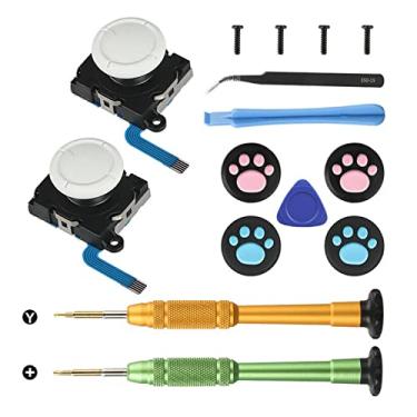 Imagem de CHICHIYANG Joystick Thumb Stick Set Replacement for Nintendo Switch Lite for Joy-Con Controller Accessories