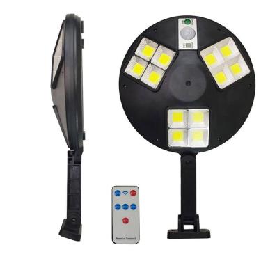 Imagem de Luminaria Solar Sensor Presença Movimento Led Industrial Residencial Rua Jardim