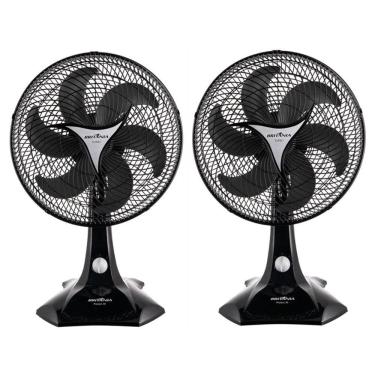 Imagem de Kit 2 Ventiladores de Mesa Britânia Protect 30 Six 6 Pás 127V