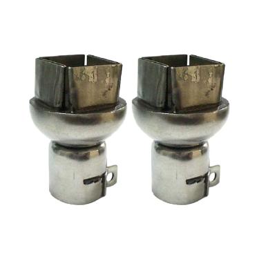 Imagem de Kit 2 Bocal Smd Pf-220 Qfp 20x20mm Utilizado Estação Retrabalho Esd-800 Es-810 Instrutherm