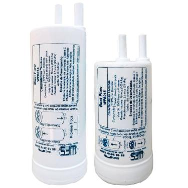 Imagem de Kit Refil Filtro compatível Purificador Latina P635 P655 Pa755 Mineralizer Xpa775