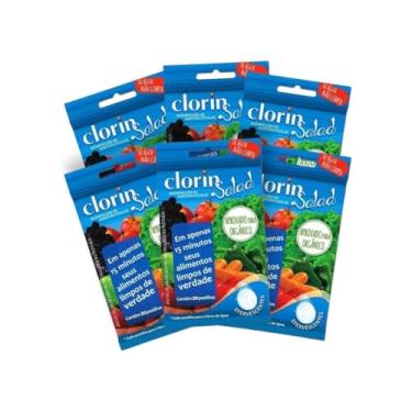 Imagem de Kit 6 Clorin Salad Pastilha Para Alimentos Orgânicos