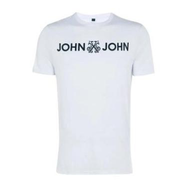 Imagem de Camiseta John John Regular Fit Basic Branca-Masculino