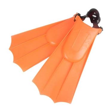 Imagem de YIJU Barbatanas de mergulho barbatanas de mergulho equipamento de mergulho profissional suprimentos de natação nadadeiras leves para profissionais, Laranja 40 a 44