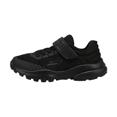 Imagem de Skechers Tênis infantil unissex Razor Flex-Mezder, Preto/preto, 12 Little Kid