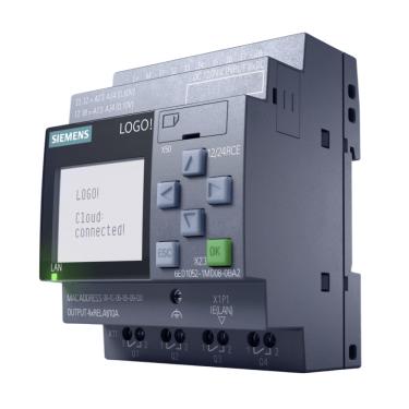 Imagem de Rele Logo V8.4 24RCE 12/24VCC 8-E 4-S 400BLOCKS 6ED1052-1MD08-0BA2 - Siemens Siemens