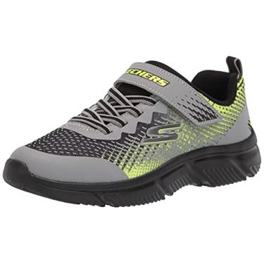 Imagem de Skechers Tênis masculino Go Run 650, Cinza/preto, 13.5 Little Kid