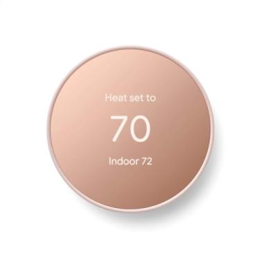 Imagem de Google Termostato Nest – Termostato inteligente para casa – Termostato WiFi programável – Areia